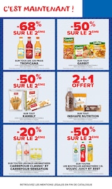 Promos Volvic dans le catalogue "LE MOIS DES SUPPORTERS" de Carrefour Market Volvic en promo dans le catalogue Carrefour Market à la page 39