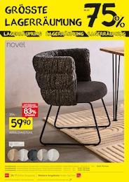 Stuhl im XXXLutz Möbelhäuser Prospekt GRÖSSTE LAGERRÄUMUNG auf S. 2