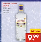 London Dry Gin Angebote von Gordon's bei Netto Marken-Discount Ludwigshafen für 9,99 €