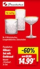 Gläser-Set mit Goldrand Angebote von Pasabahce bei Lidl Kleve für 14,99 €