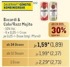 Cola/Razz Mojito Angebote von Bacardi bei Metro Frankfurt für 2,73 €