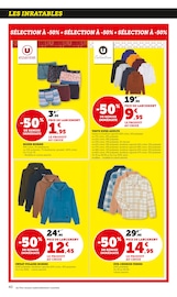 Promo Vêtements Homme dans le catalogue Hyper U du moment à la page 40