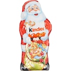 Moulage Père Noël - KINDER - Carrefour à Paris Moulage Père Noël - KINDER en promo chez Carrefour Paris à 3,69 €