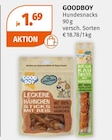 Hundesnacks im Müller Prospekt Hundesnacks von GOODBOY im aktuellen Müller Prospekt für 1,69 €