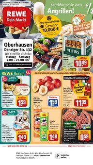 Bratwurst im aktuellen REWE Prospekt (Oberhausen) Bratwurst im REWE Prospekt "Dein Markt" mit 30 Seiten (Oberhausen)