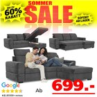 Seats and Sofas Fürth - Clyde Ecksofa Angebot im Prospekt Clyde Ecksofa bei Seats and Sofas im Fürth Prospekt für 699,00 €