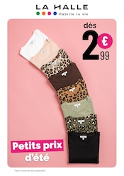 Promos Moules dans le catalogue "Petits prix d'été" de La Halle Moules en promo dans le catalogue La Halle à la page 1