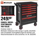 Werkstattwagen 149-teilig von Einhell im aktuellen OBI Prospekt