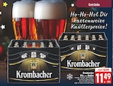 Aktuelle Krombacher Angebote bei E center in Bonn Aktuelles Pils Angebot bei E center in Bonn ab 11,49 €