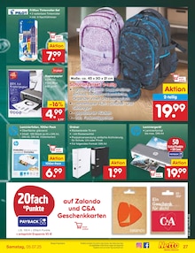 Schulranzen im Netto Marken-Discount Prospekt "Aktuelle Angebote" mit 57 Seiten (Münster)