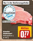 Schweine-Stielkotelett von  im aktuellen REWE Prospekt für 0,77 €