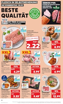 Schweinefleisch im Kaufland Prospekt "Hier bin ich richtig" mit 60 Seiten (Berlin)