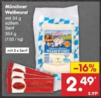 Münchner Weißwurst Angebote bei Netto Marken-Discount Mettmann für 2,49 €