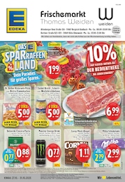 Aktueller EDEKA Supermarkt Prospekt für Odenthal 27.10.2025 - 31.10.2025 EDEKA Prospekt für Odenthal mit 24 Seiten