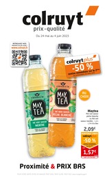 Catalogue Supermarchés de Colruyt à Nancy Prospectus Colruyt à Nancy, "Proximité & PRIX BAS", 20 pages, 24/05/2023 - 04/06/2023