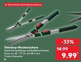 Teleskop-Heckenschere Angebote bei Kaufland Melle für 9,99 €