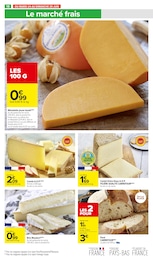 Prix et réduction Comté dans le prospectus Carrefour Market en cours Offre Comté dans le catalogue Carrefour Market du moment à la page 22