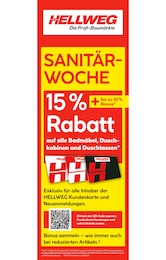 Dusche Angebot im aktuellen Hellweg Prospekt auf Seite 1