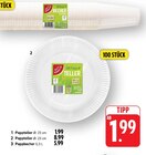 Pappteller Angebote von Gut & Günstig bei E center Esslingen für 1,99 €