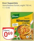 GLOBUS - Suppenliebe Hühnersuppe Angebot im Prospekt Suppenliebe Hühnersuppe bei GLOBUS im Prospekt "" für 0,69 €