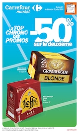 Catalogue Supermarchés Carrefour Market en cours à Liffré et alentours, "LE TOP CHRONO DES PROMOS", 51 pages, 09/07/2024 - 21/07/2024