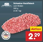 Schweine-Hackfleisch im Angebot bei Netto Marken-Discount in Heinsberg Schweine-Hackfleisch Angebote von Gut Ponholz bei Netto Marken-Discount Heinsberg für 2,29 €