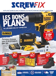 Catalogue Screwfix "LES BONS PLANS" à Évreux et alentours, 8 pages, 05/12/2024 - 07/01/2025