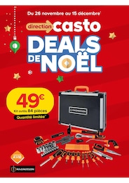 Prospectus Castorama à Choisy-le-Roi, "DEALS DE NOËL", 1 page, 26/11/2025 - 15/12/2025