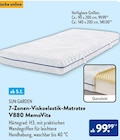 7-Zonen-Viskoelastik-Matratze V880 MemoVita von SUN GARDEN im aktuellen ALDI SÜD Prospekt für 99,99 €