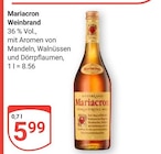 Weinbrand Angebote von Mariacron bei GLOBUS Brühl für 5,99 €