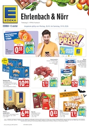 EDEKA Prospekt für Wertheim mit 40 Seiten EDEKA Prospekt für Wertheim: "Wir lieben Lebensmittel!", 40 Seiten, 26.10.2026 - 31.10.2026
