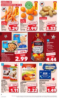 Kaufland Prospekt der Woche "Aktuelle Angebote" Seite 2, 07.12.2023 bis 13.12.2023 für Bautzen Aktueller Kaufland Prospekt "Aktuelle Angebote" Seite 2 von 59 Seiten für Bautzen