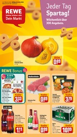 REWE Supermarkt Prospekt der aktuellen Woche mit 28 Seiten, gültig von 19.10.2026 bis 24.10.2026, in Werdau und Umgebung Aktueller REWE Supermarkt Prospekt in Werdau und Umgebung, "Dein Markt" mit 28 Seiten, 19.10.2026 - 24.10.2026