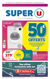 Prospectus Super U à Retiers, "Super U", 16 pages de promos valables du 14/01/2025 au 02/02/2025