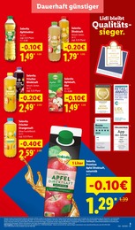 Lidl Apfelsaft im Prospekt Lidl Apfelsaft im Prospekt