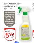 Aktuelles Ameisen- und Insektenspray Angebot bei GLOBUS in Duisburg ab 5,99 €