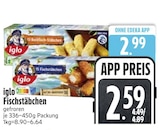 Fischstäbchen im EDEKA Prospekt Fischstäbchen von iglo im aktuellen EDEKA Prospekt für 2,59 €