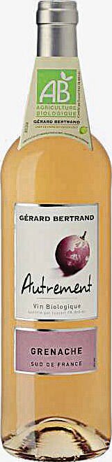 Bio Soleil - GERARD BERTRAND dans le catalogue Géant Casino IGP Pays d’Oc Grenache rosé Bio Autrement - GERARD BERTRAND à 3,13 € en promo chez Géant Casino