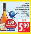 Weinbrand oder Creme Sahnelikör im Angebot bei nah und gut in Zwickau Weinbrand oder Creme Sahnelikör Angebote von Chantré bei nah und gut Zwickau für 5,99 €