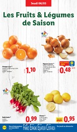 Offre Oignon dans le catalogue Lidl du moment à la page 4