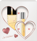 COFFRET JE T'AIME FEMME EVAFLOR - JE T AIME - Auchan Hypermarché à Drancy COFFRET JE T'AIME FEMME EVAFLOR - JE T AIME en promo chez Auchan Hypermarché Drancy à 14,90 €