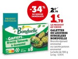 Galettes de légumes surgelées - Bonduelle en promo chez U Express Galettes de légumes surgelées - Bonduelle dans le catalogue U Express