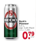 Pilsener Angebote von Beck's bei E center Mainz für 0,79 €