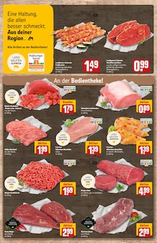 Rindfleisch im aktuellen REWE Prospekt (Ludwigshafen (Rhein)) Rindfleisch im REWE Prospekt "Dein Markt" mit 28 Seiten (Ludwigshafen (Rhein))
