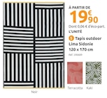 Promo Tapis outdoor Lima Sidonie 120 x 170 cm à 19,90 € dans le catalogue Mr.Bricolage à Auch