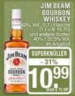 Bourbon Whiskey Angebote von Jim Beam bei EDEKA Haltern am See für 10,99 €