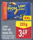 Pick up! minis XXL im Angebot bei ALDI Nord in Plauen Pick up! minis XXL Angebote von Leibniz bei ALDI Nord Plauen für 3,49 €