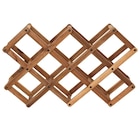 PORTE BOUTEILLE BOIS LUDO en promo chez Maisons du Monde PORTE BOUTEILLE BOIS LUDO dans le catalogue Maisons du Monde