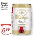 Aktuelle Bitburger Angebote bei GLOBUS in Castrop-Rauxel Aktuelles Partydose Angebot bei GLOBUS in Castrop-Rauxel ab 6,99 €