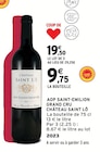 Promo AOP saint-émilion grand cru à 19,50 € dans le catalogue Intermarché Super à Champeix